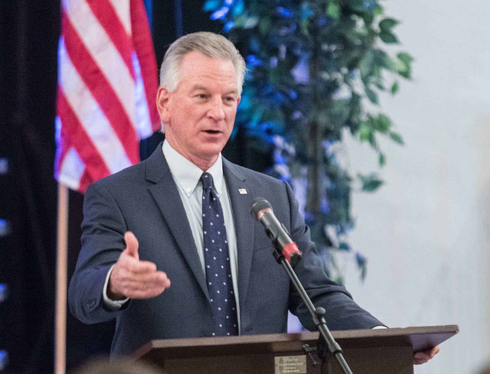 Tuberville speaks at American Values Breakfast